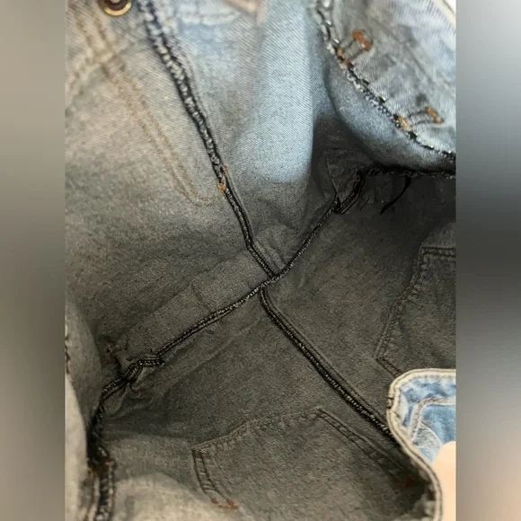 DG2 by Diane Gilman- Denim Jean Tote Bag (NWT) - Picture 8 of 8